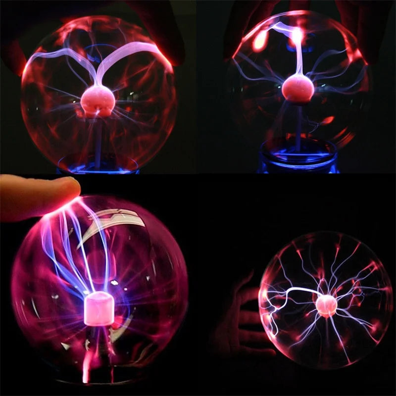 Axya Magic Plasma Ball Lamp LED Night Light - Touch Control Atmosphere Lighting
