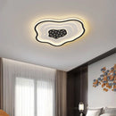 Axyaa Flower Ceiling Light White Black Blue Indoor Lighting Fixture