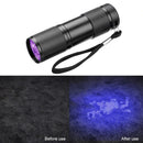 Axya 21 LED UV Flashlight for Pet Urine Scorpion Detection