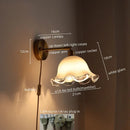 Axyaa Copper LED Wall Light Fixture Modern Nordic Interior Lamparas