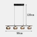 Axyaa LED Pendant Chandeliers for Modern Home Decor and Indoor Lighting
