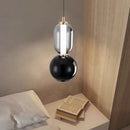 Axyaa Nordic Iron Glass Chandelier LED Lighting for Home Decor
