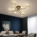Axyaa Nordic LED Branch Chandelier Ceiling Light for Home Living Room Bedroom.