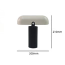 Axyaa Minimalist Rechargeable Table Lamp Touch Switch Bedroom Bedside Modern Light Fixtures