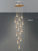 Nordic-Style Axyaa Home Lighting Collection: Chandeliers for Living Room, Dining Room, Staircase & More