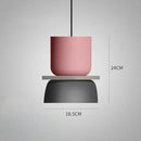 Axyaa Nordic LED Pendant Lamp for Living Bedroom Study Bar Dining Room