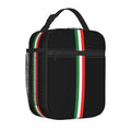 Axyaa Italy Lunch Bag: Insulated Oxford Thermal Lunch Box for School Work Picnic