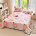Axyaa Floral Flannel Fleece Blanket - Soft All Season Throw for Bed Sofa