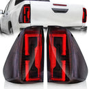 Axyaa Tail Lamps: Toyota Hilux Revo 2015-2022, Running Turn Signal Brake Reverse Lights