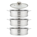 Axya Stainless Steel Steamer Basket for Rice Cooker - Kitchen Cooking Tool