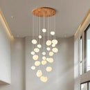 Axyaa LED Pendant Chandeliers for Modern Home Decor and Indoor Lighting