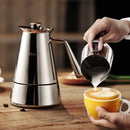 Axya Stainless Steel Moka Pot Italy Coffee Maker Induction Cooker Espresso Utensils