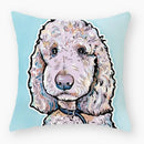Axyaa Dog Yorkie Pug Cute Pillowcase Sofa Bedroom Decoration
