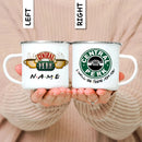 Axyaa Friends Central Perk Mug 11oz Enamel Wholesale Coffee Tea Cup Gift