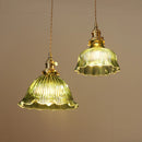 Nordic Glass LED Pendant Lamp Copper Socket Axyaa Hanging Light Home Decor
