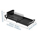 Axyaa Kitchen Dish Rack: Multifunctional Cup Chopsticks Drain Holder for Kitchen Organizers
