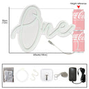 Axyaa Neon Sign Light: Personalized Desk Decor & Baby Birthday Party Gift