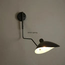 Axyaa Nordic Long Arm Wall Lights: Rotatable Bedside Lamp for Cozy Reading