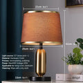 Axyaa Black Gold LED Table Lamp Modern Nordic Design for Home Living Room