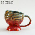 Axyaa Ceramic Kiln Coffee Cup Creative Beer Mug Retro Water Bottle Large Capacity Mug