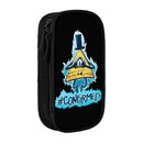 Axyaa Bill Cipher Pencil Case: Kids Stationery School Supplies Pen Box - Large Storage Bag