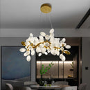 Axyaa White Grape Glass Pendant Lights for Dining Table Decor