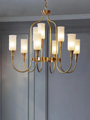 Axyaa Luxury Brass Chandeliers - American Cottage Design