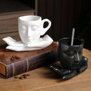 Axyaa Creative Ceramic Art Hand-Scented Coffee Cup & Saucer Set