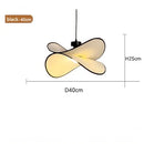Axyaa Fabric Lamp, French Retro Cream Bedroom Chandelier - Wind Ancient Homestay Style