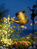 Axyaa Solar Fairy Lamp - Enchanted Tea Kettle Design, Waterproof for Patio/Garden Magic