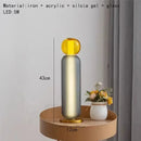 Axyaa Stained Glass Pendant Lamps LED - Creative Lighting Fixtures for Bar, Restaurant, Bedroom