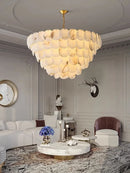 Axyaa Marble Design Chandeliers: Modern Luxury Lighting for Home Decor