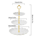 Axyaa Cake Candy Stand Round Wedding Party Display Tray