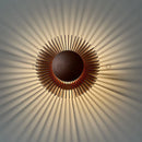 Axyaa Golden LED Wall Sconces - Modern Minimalist Bedroom Lamp