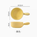 Axyaa Ceramic Kids Bowl for Desserts & Porridge, Baby Food Tableware