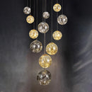 Axyaa Modern LED Pendant Chandeliers for Indoor Living and Dining Room Lighting