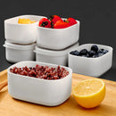 Axyaa Mini Crisper Refrigerator Food Container Box - Leakproof Microwave Freezer Safe 280ml