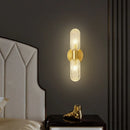 Axyaa LED Copper Wall Lamp Modern Minimalist European Style Lighting
