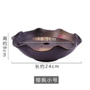 Axyaa Ceramic Sashimi Ice Tray for Molecular Cuisine & Creative Dishes