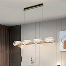 Axyaa Modern LED Chandelier Pendant Light for Dining Room Decor - Indoor Ceiling Lamp