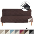 Axyaa Waterproof Sofa Bed Cover - Pet-Friendly Slipcover for Armless Sofa - Furniture Protector Mats