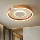Axyaa Modern C-shaped Bedroom Ceiling Light for Minimalist Spaces
