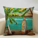 Axyaa Linen Pillow Case 45x45cm for Home Decor and Relaxation