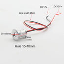 Axyaa Mini 1W LED Recessed Downlight for Ceiling, Stairs, Cabinet - DC12V Spotlight