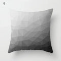 Axyaa Grey Family Pillowcase Square Office Cushion Cover