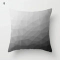 Axyaa Grey Family Pillowcase Square Cushion Cover for Home Office