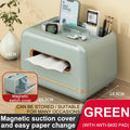 Axyaa Nordic Plastic Tissue Box Holder - Elegant Home & Office Decor Solution