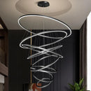 Axyaa Ele Hall Dining Staircase Indoor Ceiling Lights Chandelier
