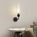 Axyaa Copper LED Wall Lamp Living Room Bedrom Sconce, Black Gold