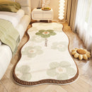 Axyaa Luxe Bedroom Carpet: Soft Fluffy High-End Area Rug for Children's Room
